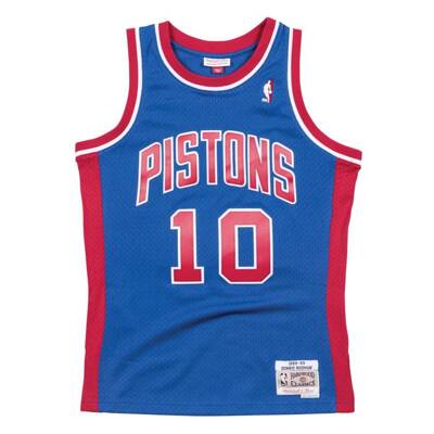 Mitchell and Ness koszulka koszykarska Swingman Jersey NBA Detroit Pistons Dennis Rodman 1988-89 blue (kolekcja młodzieżowa)