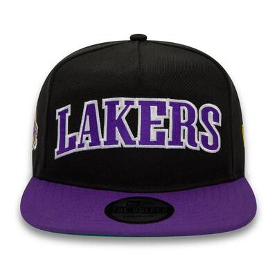 New Era czapka z daszkiem Snapback NBA Golfer Los Angeles Lakers black-purple