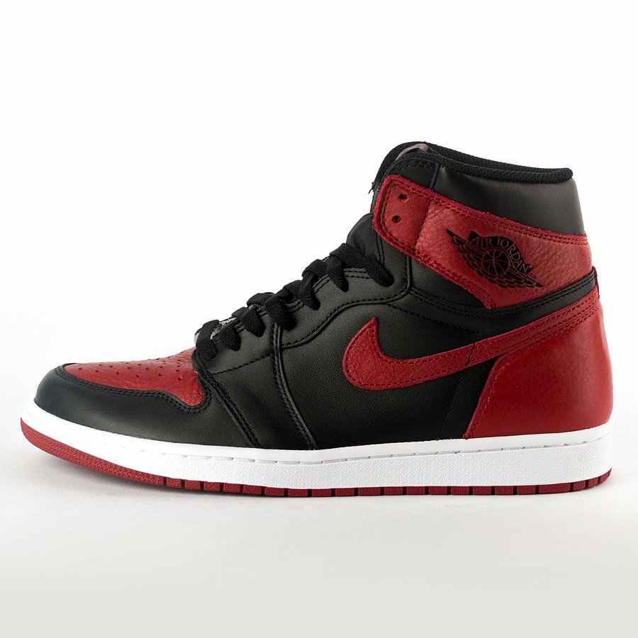 Air Jordan 1 Banned Retro High OG black / varsity red / white (555088-001) | Sneakers \ Air