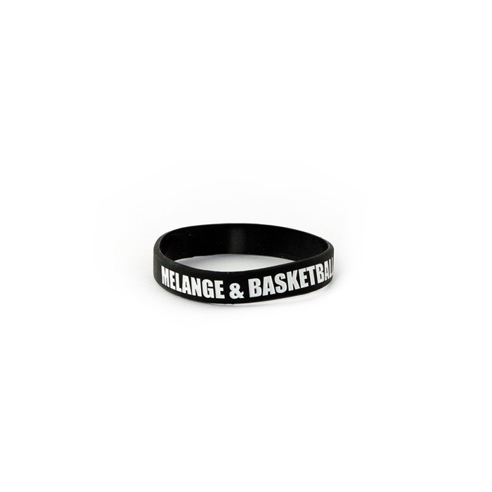 MAT Wear wristband Melange&Basketball black / white