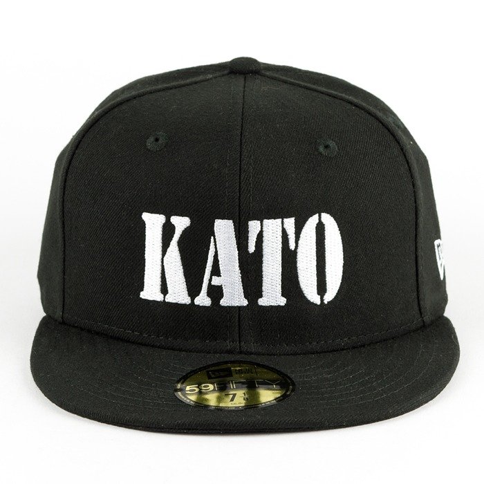 MAT Wear x New Era fitted KATO Script black / white 59FIFTY 