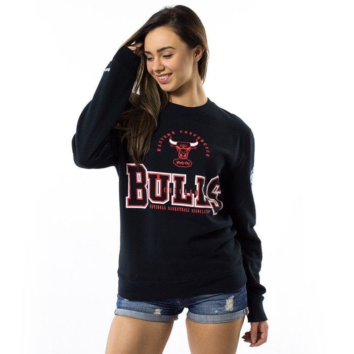Mitchell and Ness sweatshirt crewneck Technical Foul Chicago Bulls black