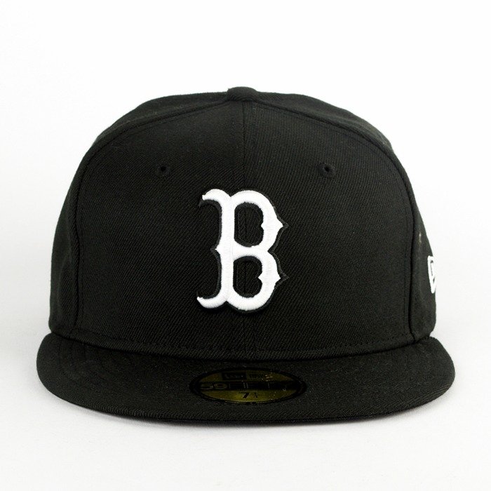 New Era fitted cap Boston Red Sox Basic black 59FIFTY 