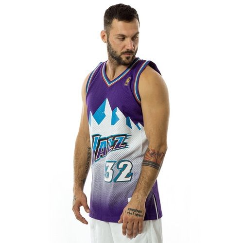 Mitchell And Ness Swingman Jersey Karl Malone Utah Jazz Violet