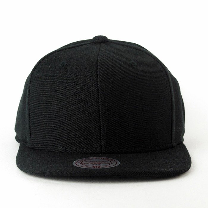 Czapka Mitchell and Ness snapback Solid Colour Blank M&N black