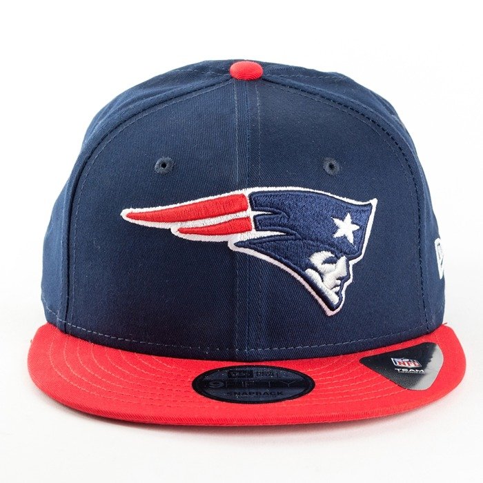 Czapka New Era snapback New England Patriots NFL Team 9fifty navy / red