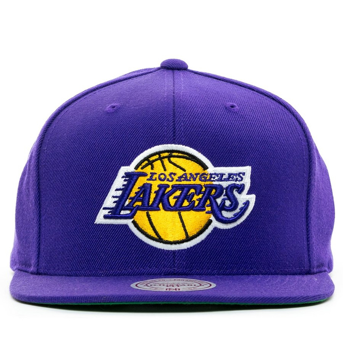 Czapka Z Daszkiem Mitchell And Ness Snapback Wool Solid NBA Los Angeles