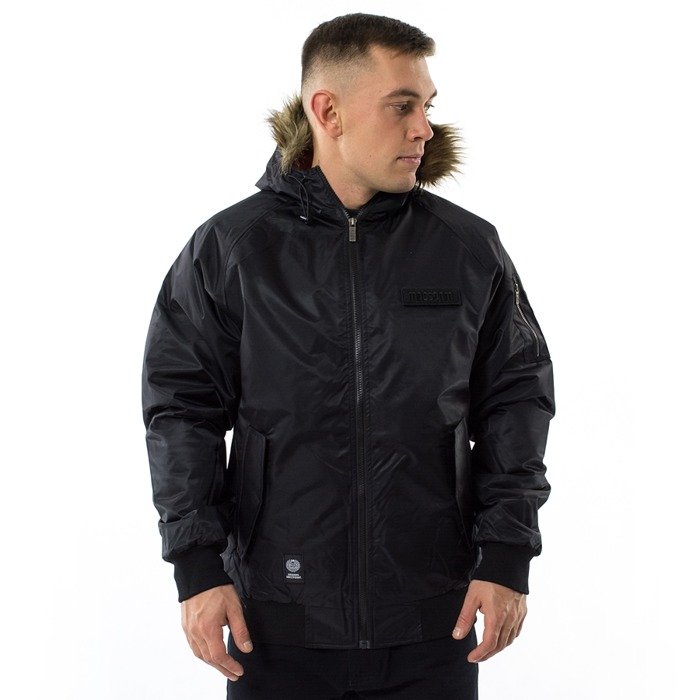 Kurtka zimowa Mass Denim jacket Bomber black