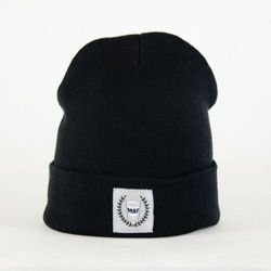 Melanżowe Akcesoria Tekstylne czapka MAT Hat Black