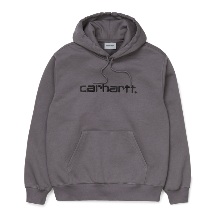 Carhartt WIP sweatshirt Hooded Carhartt Sweat husky / black | CLOTHES ...