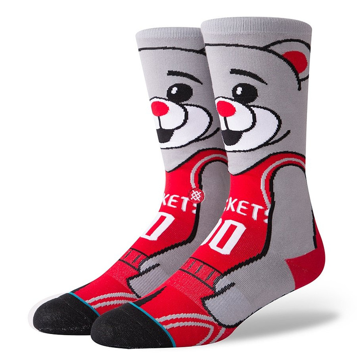 Stance socks NBA Arena Clutch The Bear red Houston Rockets BASKETBALL