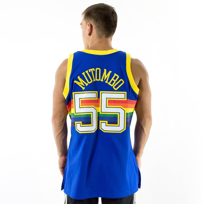 Maillot Mitchell & Ness Swingman Des Denver Nuggets, Route Dikembe