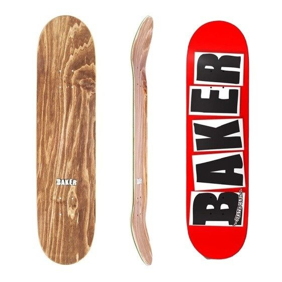 Baker Skateboards deck Brand Logo black 8.38" x 32" SKATEBOARDING \ DECKS BRANDS \ B \ Baker