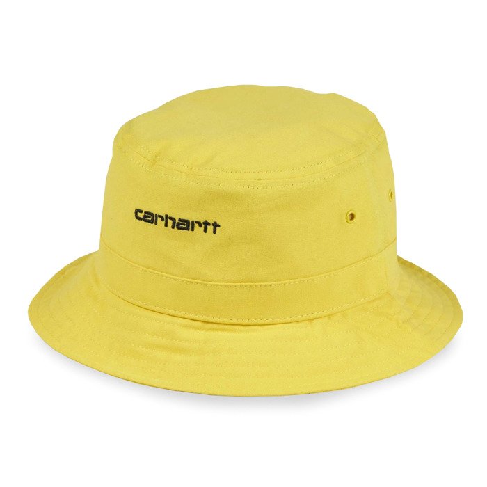 Carhartt WIP bucket hat Script Bucket Hat primula / black Yellow ...