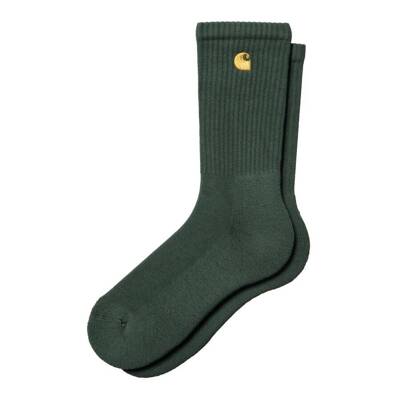 Carhartt WIP Socks Chase sycamore tree / gold