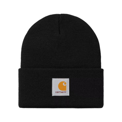 Carhartt WIP beanie Acryllic Short Watch Hat black