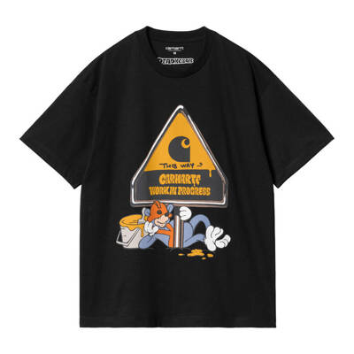 Carhartt WIP t-shirt Deadkebab Workin black