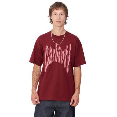 Carhartt WIP t-shirt Goo scarlet