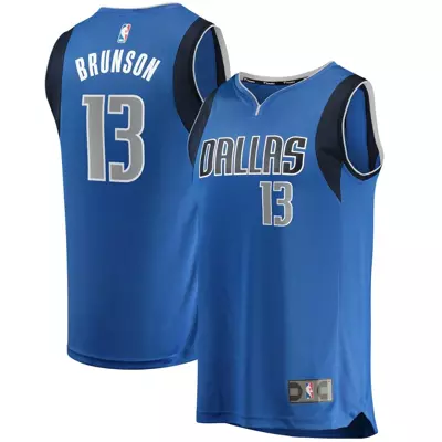 Fanatics Replica Jersey NBA Icon Edition Dallas Mavericks Jalen Brunson blue 