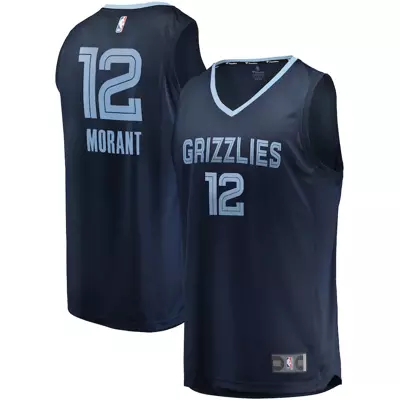 Fanatics Replica Jersey NBA Icon Edition Memphis Grizzlies Ja Morant navy  