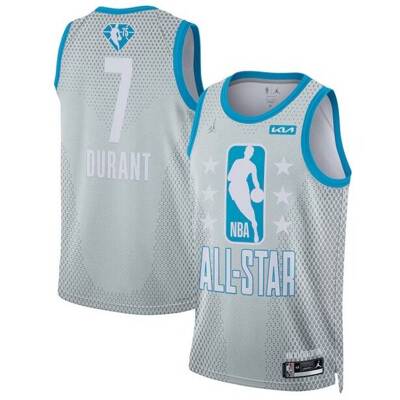 Jordan Swingman Jersey 75th NBA All-Star Game 2022 Lebron James silver-blue