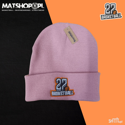 KS27 Katowice x Matshop.pl Logo Beanie pink