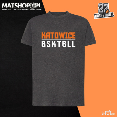 KS27 Katowice x Matshop.pl t-shirt unisex Katowice Basketball charcoal