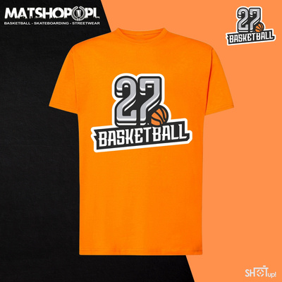 KS27 Katowice x Matshop.pl t-shirt unisex Logo orange