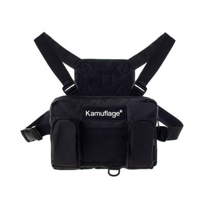 Kamuflage* chest rig Logo Classic black