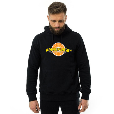 Kamuflage sweatshirt hoody Carton black