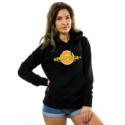 Kamuflage sweatshirt hoody WMNS Carton black