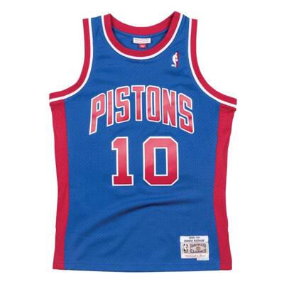 Mitchell and Ness Swingman Jersey Detroit Pistons Dennis Rodman 1988-89 blue (kids collection)