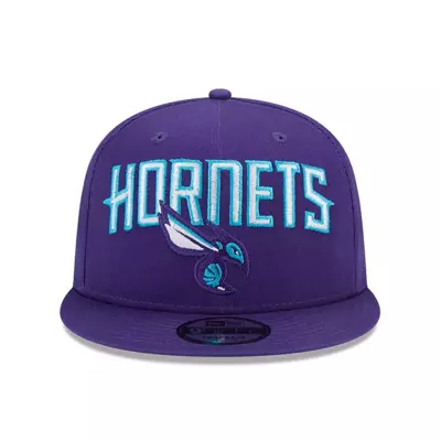 New Era snapback 9FIFTY NBA Patch Charlotte Hornets dark purple