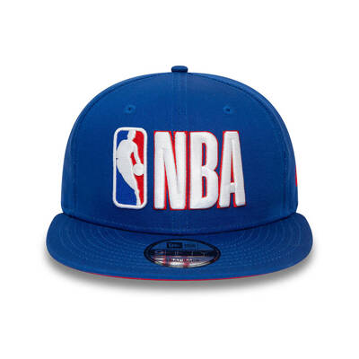 New Era snapback 9FIFTY Rear Logo NBA Logoman blue