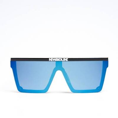 NewBadLine sunglasses One Glass black flash - blue mirror 01-78
