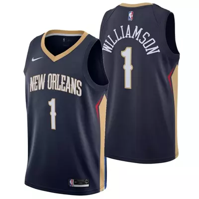 Nike Swingman Jersey NBA Icon Edition New Orleans Pelicans Zion Williamson navy (CW3674-424)