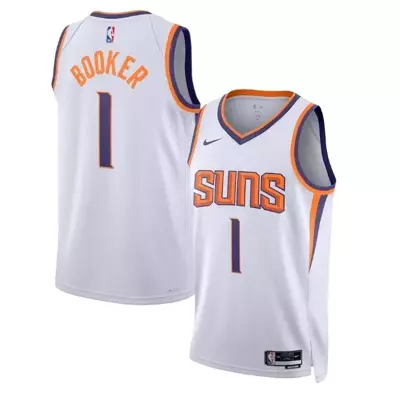Nike swingman jersey Association Edition Phoenix Suns Devin Booker white