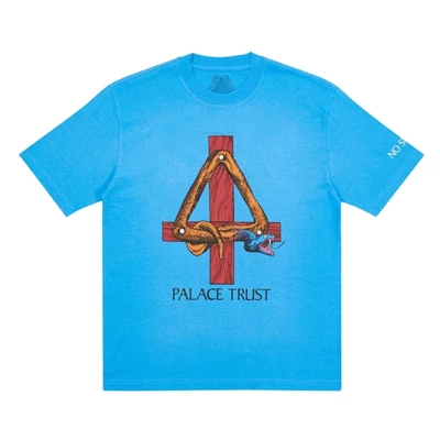 Palace Skateboards t-shirt Trust Palace blue Blue | CLOTHES