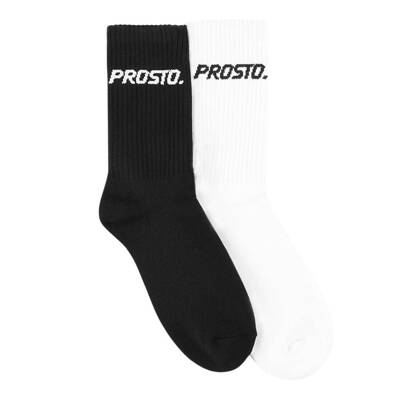 Prosto Klasyk socks Neo white / black (2pack)