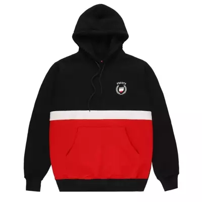 Prosto Klasyk sweatshirt hoodie Emblem black / red / white