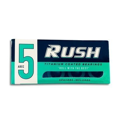 Rush Bearings Abec 5 W Spacer teal / black (8pcs.)