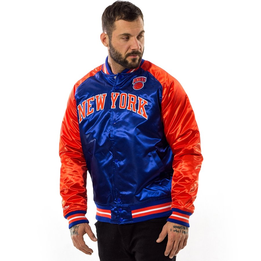 Mitchell & Ness New York Mets Lightweight Satin Jacket Royal Orange – FCS  Sneakers