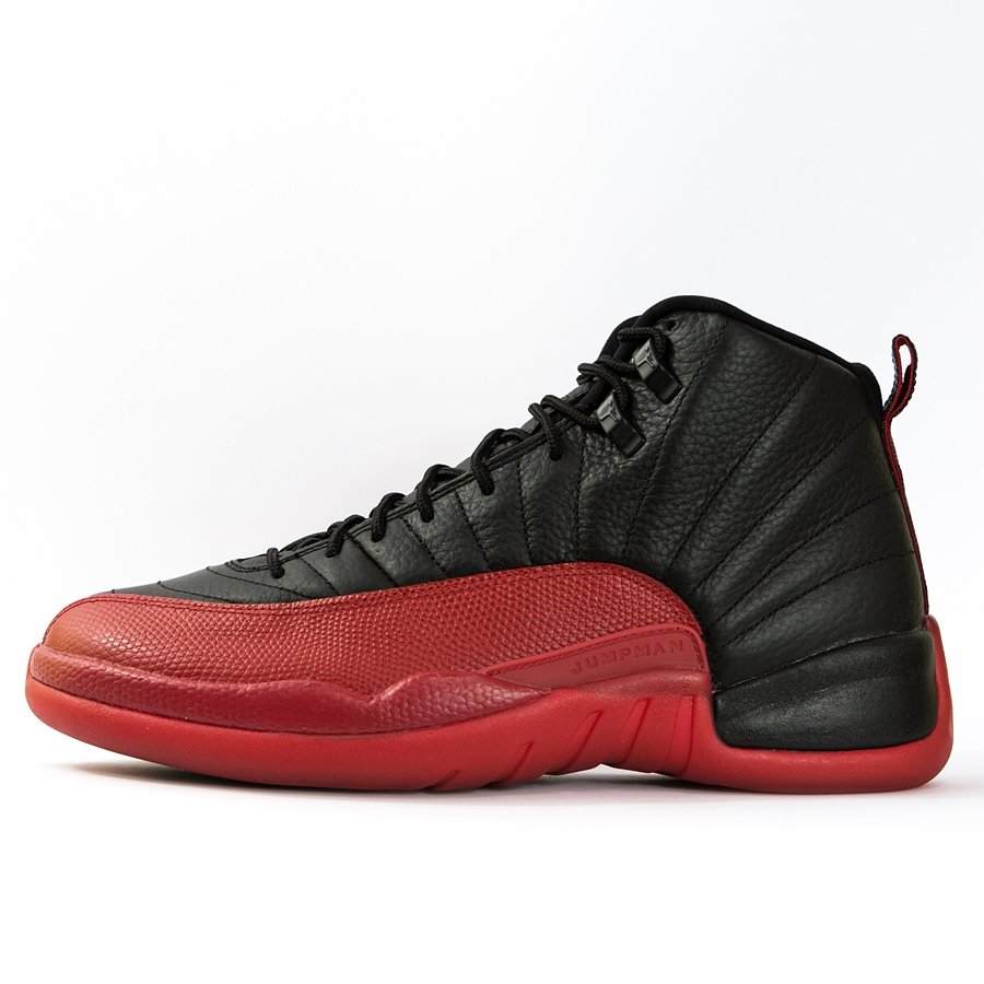 Air Jordan XII Flu Game black / red (130690-002) | SNEAKERS \ Sneakers ...