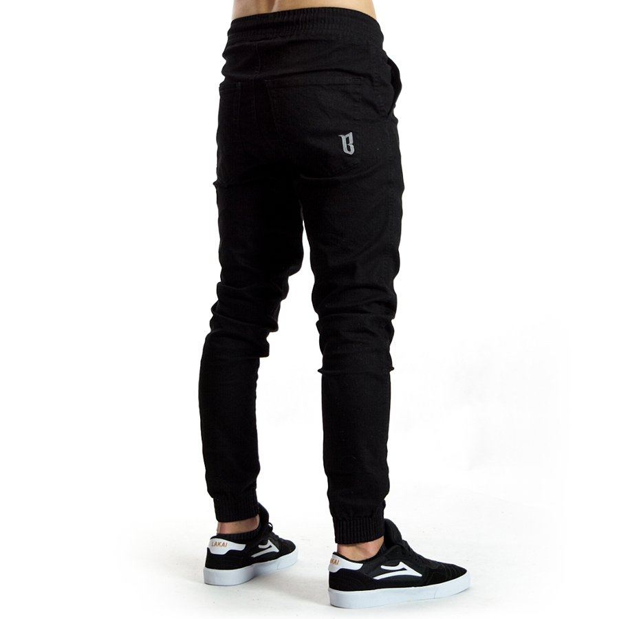 BOR jogger pants Classic FW20 black denim Black CLOTHES & ACCESORIES