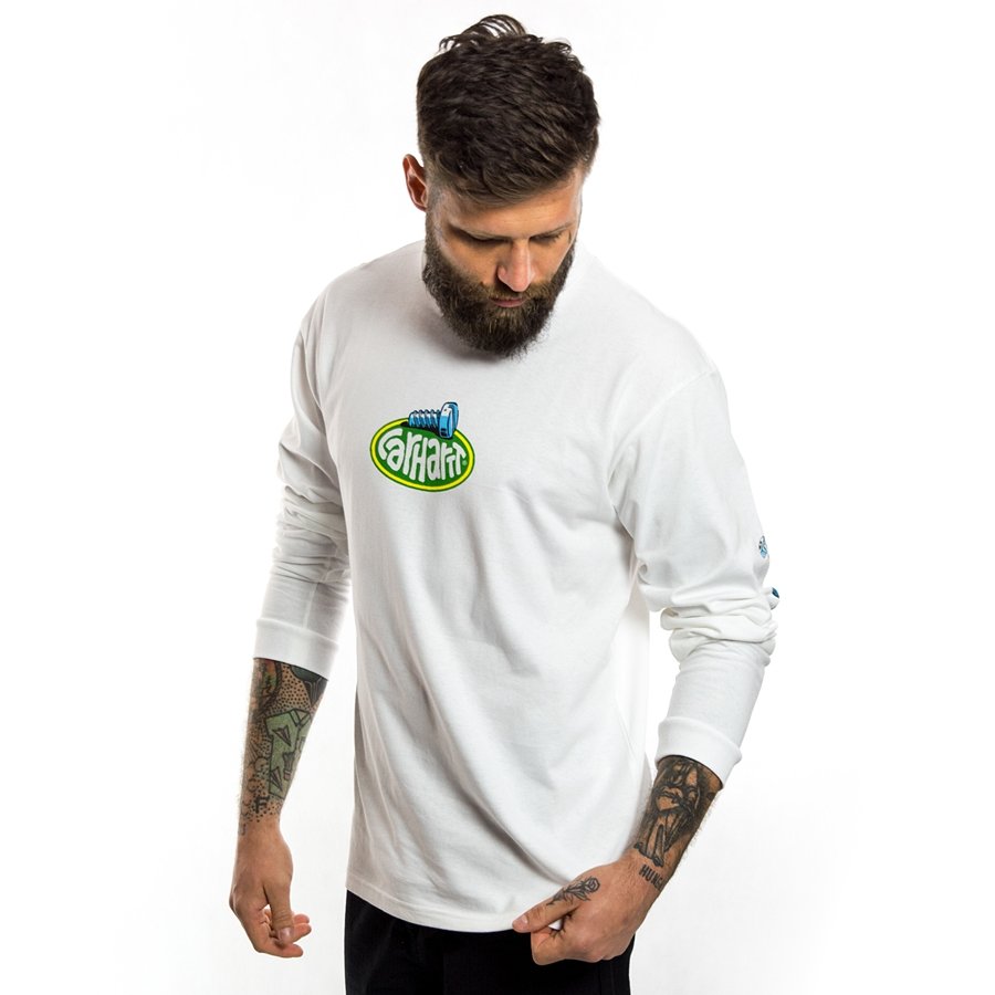 Santa Cruz x TMNT Sewer Dot White Long Sleeve T-Shirt