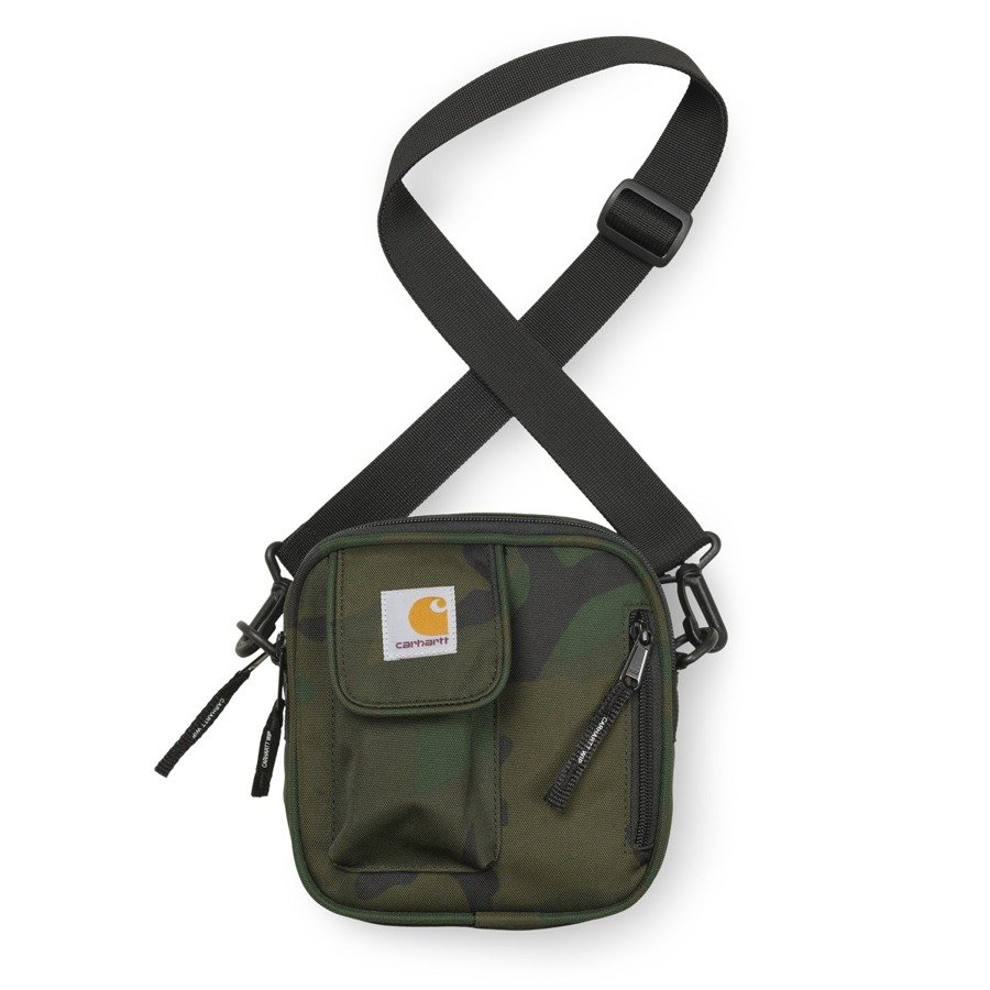 Carhartt WIP shoulder bag Essentials Bag camo combat green | BRANDS ...