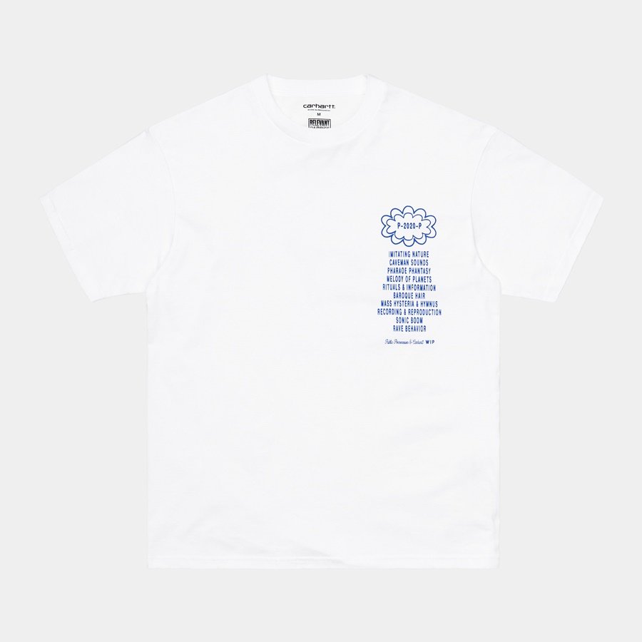 Carhartt WIP x Relevant Parties t-shirt Public Possession white