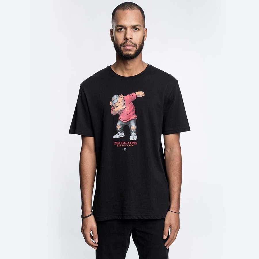 Cayler and Sons T-shirt WL Dabbin' Crew Tee black | CLOTHES ...