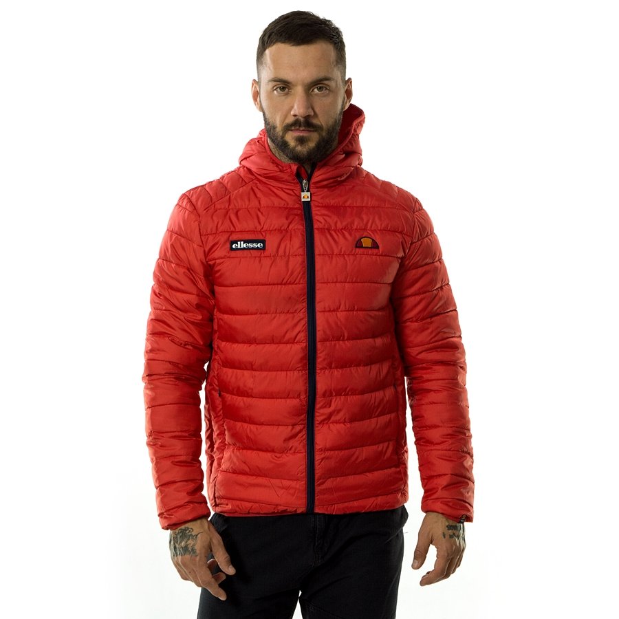 ellesse lombardy jacket red