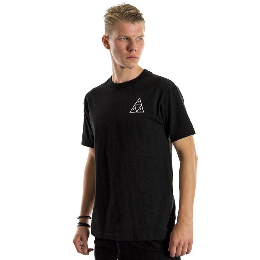 Huf t shirt clearance black